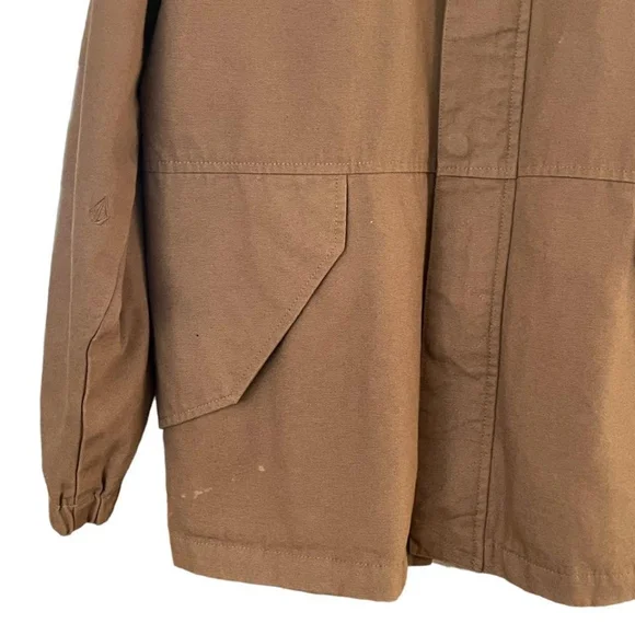 Volcom coat/jacket size Xl Dark tan - Picture 8 of 10